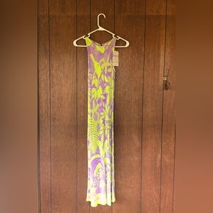 NWT Vivid Farm Rio for Anthropologie Sleeveless Dress.